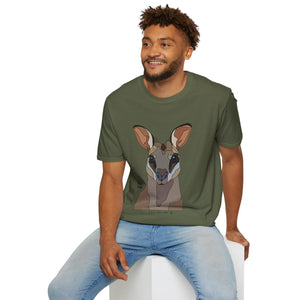 Agile Wallaby - Unisex Softstyle T-Shirt Printify