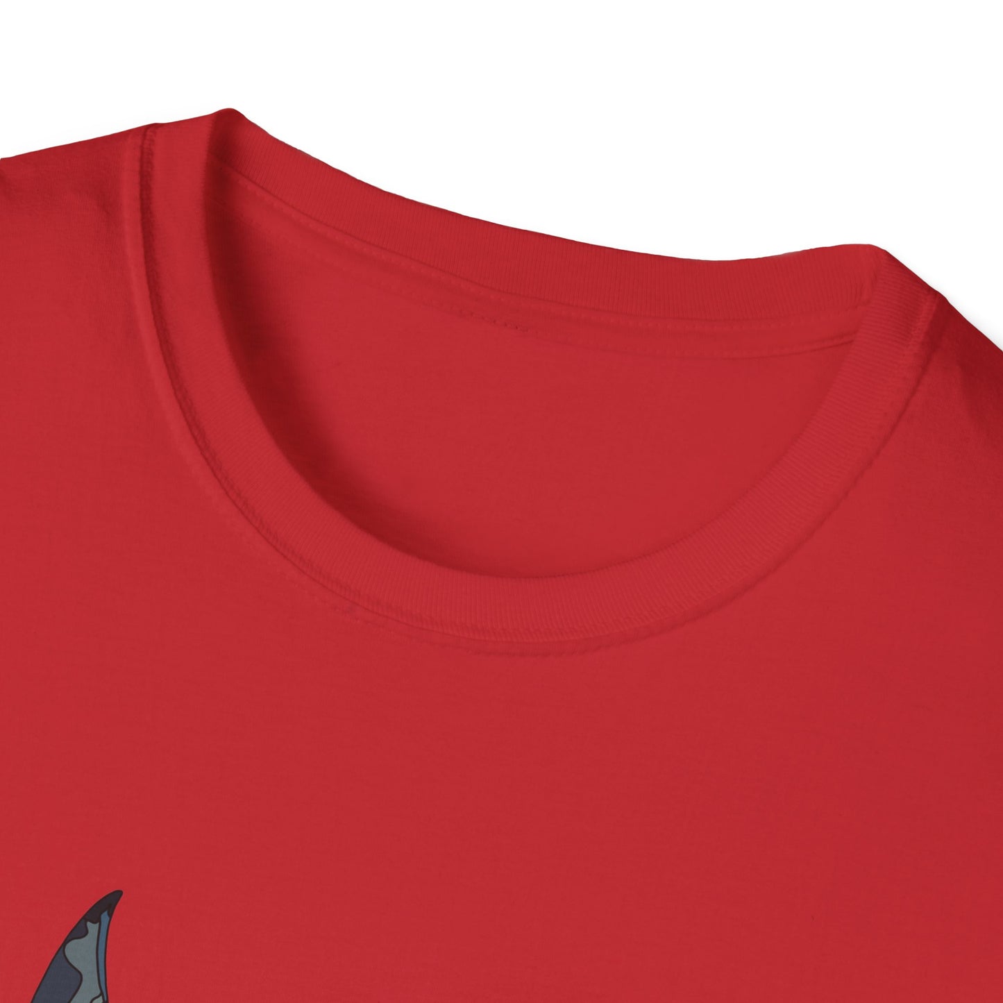Reef Manta Ray- large design - Unisex Softstyle T-Shirt