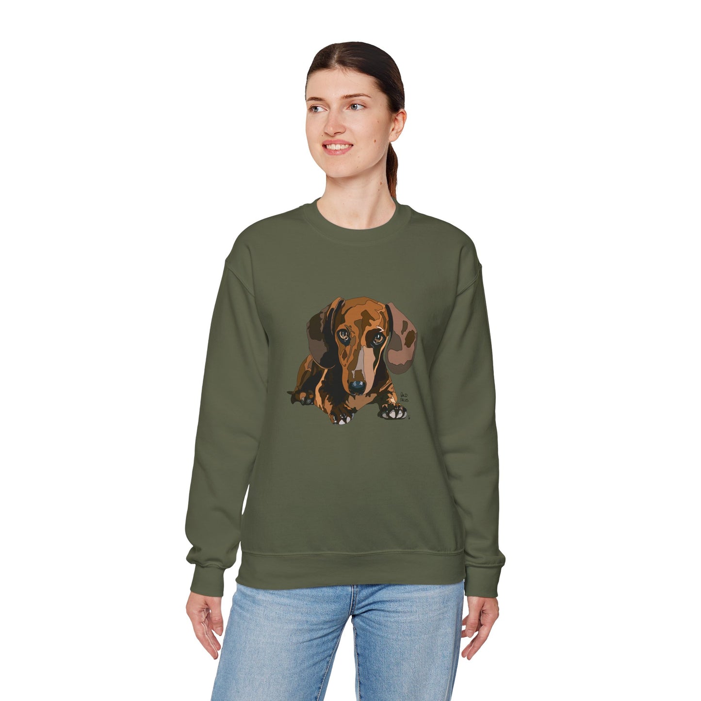 Dachshund (body) | Unisex Heavy Blend™ Crewneck