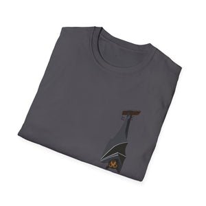 Spectacled Flying Fox - Small design - Unisex Softstyle T-Shirt Printify