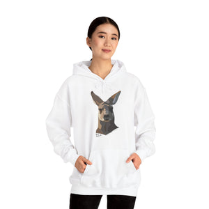 Eastern Grey Kangaroo | Unisex Heavy Blend™ Hooded Sweatshirt Printify