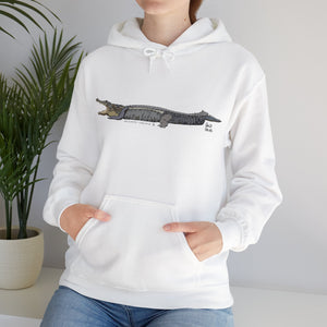 Saltwater Crocodile | Unisex Heavy Blend™ Hooded Sweatshirt Printify