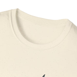 Reef Manta Ray- small design - Unisex Softstyle T-Shirt Printify