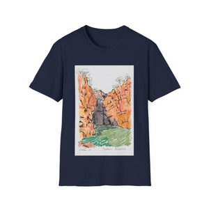 Southern Rockhole, Nitmiluk- Unisex Softstyle T-Shirt Printify