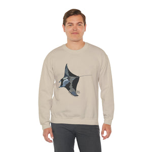 Reef Manta Ray | Unisex Heavy Blend™ Crewneck Printify
