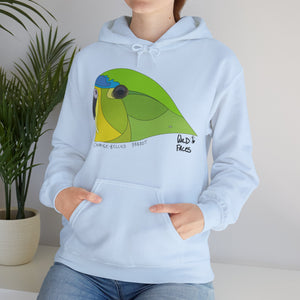Orange-bellied Parrot | Unisex Heavy Blend™ Hooded Sweatshirt Printify