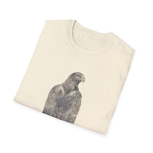 Wedge-tailed Eagle (pastel design) - Unisex Softstyle T-Shirt Printify