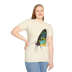 Birdwing Butterfly - Unisex Softstyle T-Shirt Printify