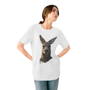 Eastern Grey Kangaroo | Organic Staple T-shirt Printify