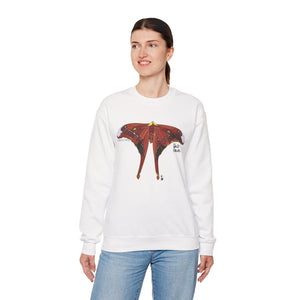Hercules Moth Sweatshirt | Unisex Heavy Blend™ Crewneck Printify