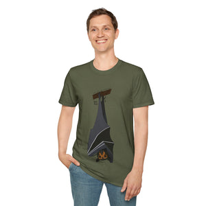 Spectacled Flying Fox - Unisex Softstyle T-Shirt Printify