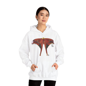 Hercules Moth | Unisex Heavy Blend™ Hooded Sweatshirt Printify