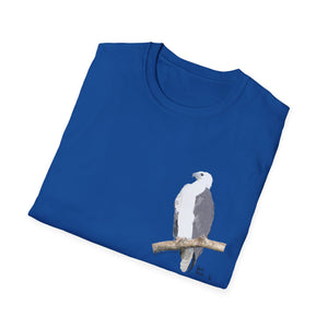 White-bellied Sea Eagle - Small design - Unisex Softstyle T-Shirt Printify