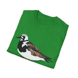 Ruddy Turnstone- large design - Unisex Softstyle T-Shirt Printify