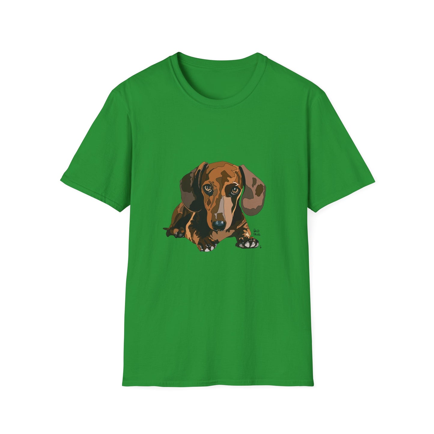 Dachshund (body) - Unisex Softstyle T-Shirt