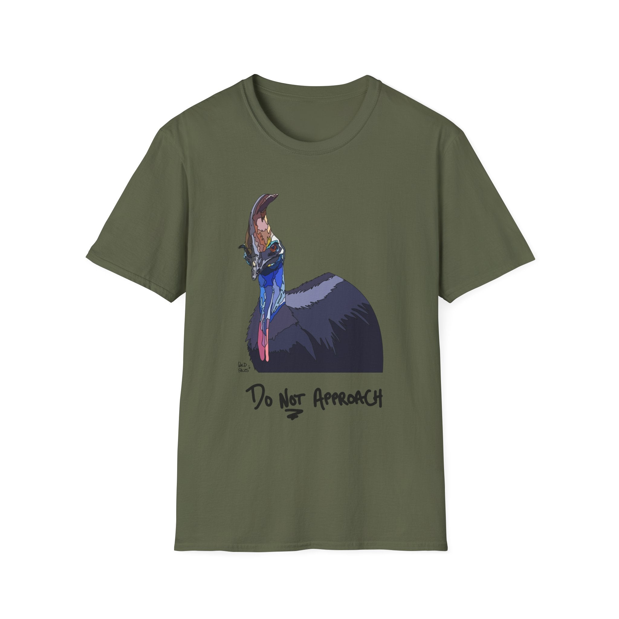 Do not approach - Unisex Softstyle T-Shirt