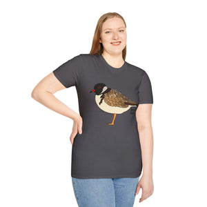 Hooded Plover - Unisex Softstyle T-Shirt Printify