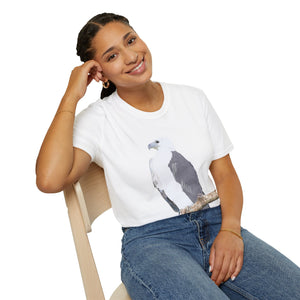 White-bellied Sea Eagle - Unisex Softstyle T-Shirt Printify