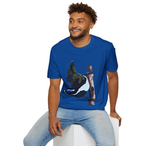 Blue-faced Honeyeater - Unisex Softstyle T-Shirt Printify