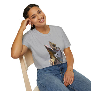 Frilled-neck Lizard - Unisex Softstyle T-Shirt Printify