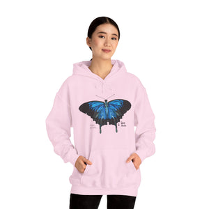 Ulysses Butterfly | Unisex Heavy Blend™ Hooded Sweatshirt Printify
