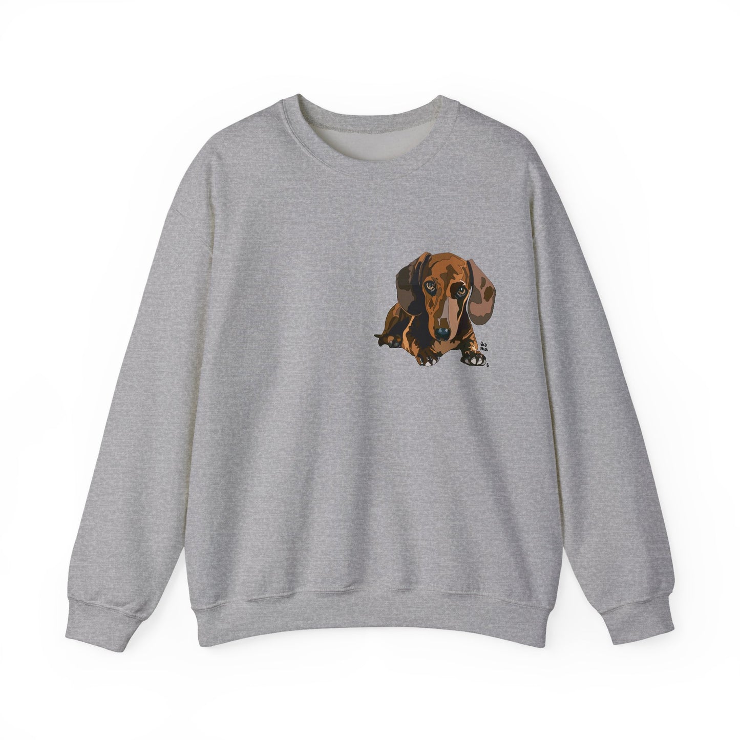 Dachshund (small body) | Unisex Heavy Blend™ Crewneck