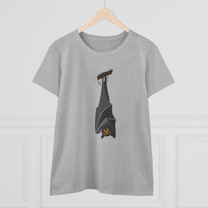 Spectacled Flying Fox - Women's Midweight Cotton Tee Printify