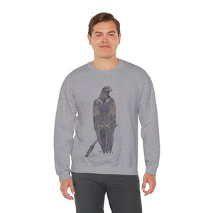 Wedge-tailed Eagle (pastel design) | Unisex Heavy Blend™ Crewneck Printify