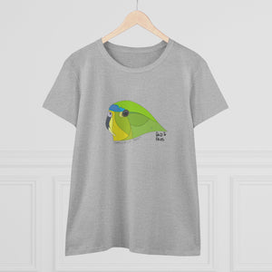 Orange-bellied Parrot - Women's Midweight Cotton Tee Printify