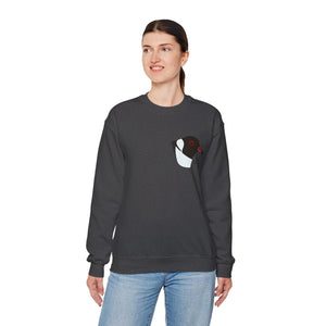 Hooded Plover (head) Sweatshirt | Unisex Heavy Blend™ Crewneck Printify