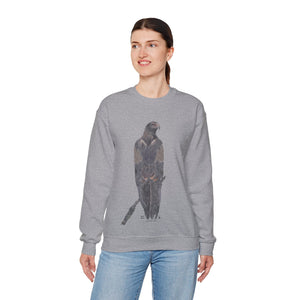 Wedge-tailed Eagle (pastel design) | Unisex Heavy Blend™ Crewneck Printify