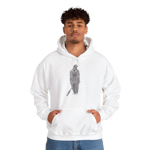 Wedge-tailed Eagle (pastel design) | Unisex Heavy Blend™ Hooded Sweatshirt Printify
