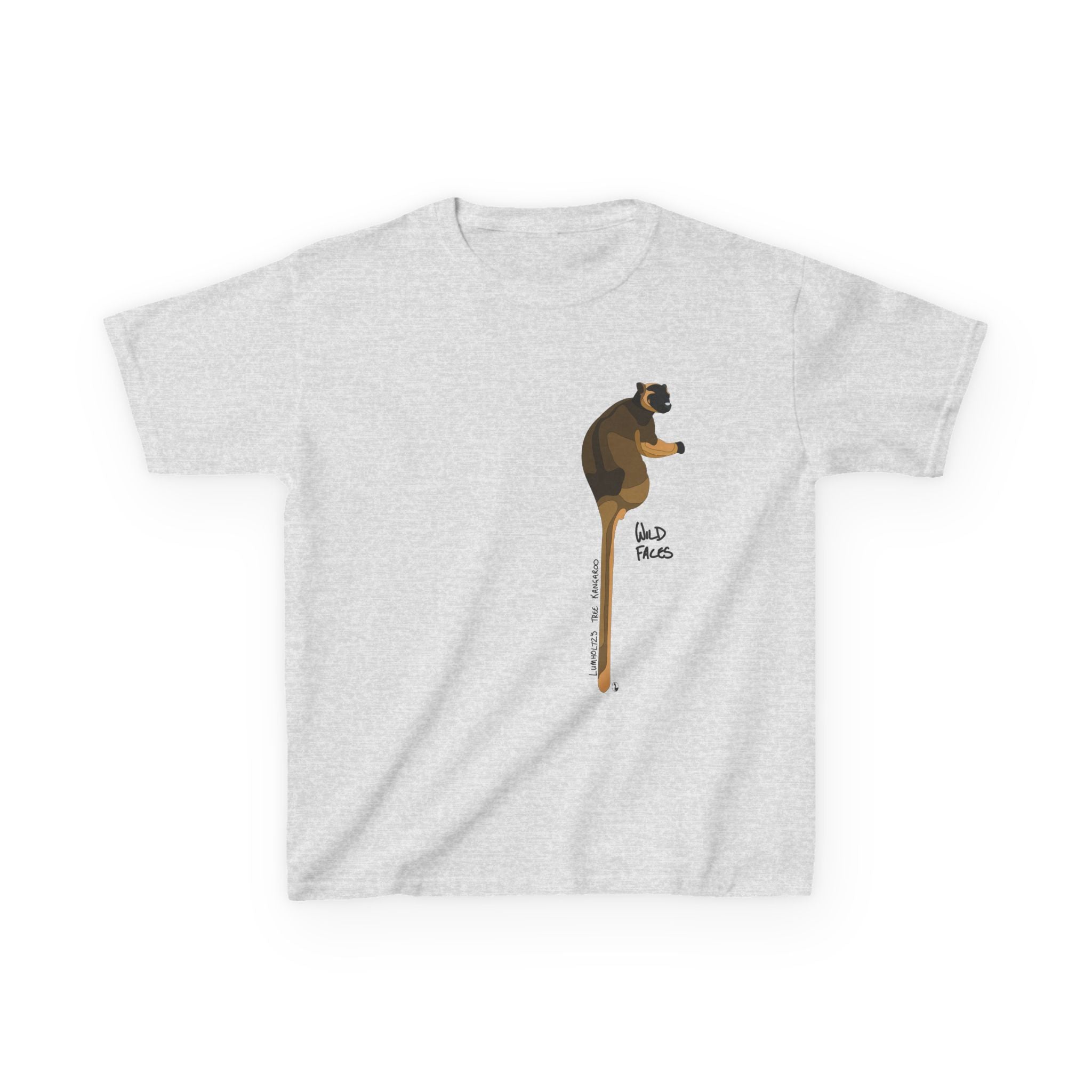Lumholtz's Tree Kangaroo | Kids Heavy Cotton™ Tee Printify