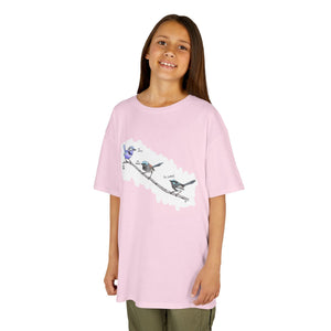 A trio of Fairy-wrens (spendid, superb and lovely) | Kids Heavy Cotton™ Tee Printify