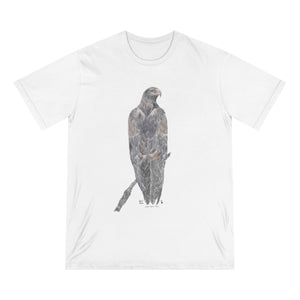 Wedge-tailed Eagle (pastel design) | Organic Staple T-shirt Printify