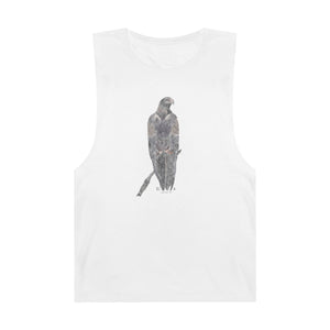 Wedge-tailed Eagle (pastel design) - Unisex Barnard Tank Printify
