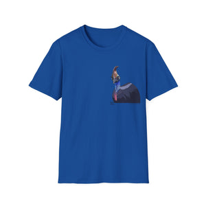 Southern Cassowary - Small design - Unisex Softstyle T-Shirt Printify