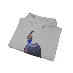 Southern Cassowary | Unisex Heavy Blend™ Hooded Sweatshirt Printify