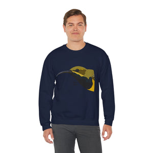 Olive-backed Sunbird Sweatshirt | Unisex Heavy Blend™ Crewneck Printify