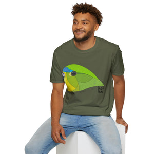 Orange-bellied Parrot - Unisex Softstyle T-Shirt Printify