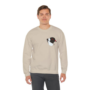 Hooded Plover (head) Sweatshirt | Unisex Heavy Blend™ Crewneck Printify