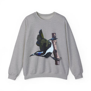 Blue-faced Honeyeater Sweatshirt | Unisex Heavy Blend™ Crewneck Printify
