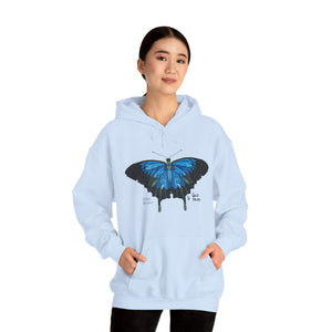 Ulysses Butterfly | Unisex Heavy Blend™ Hooded Sweatshirt Printify