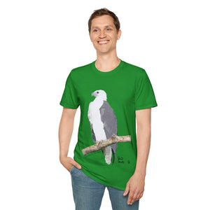 White-bellied Sea Eagle - Unisex Softstyle T-Shirt Printify