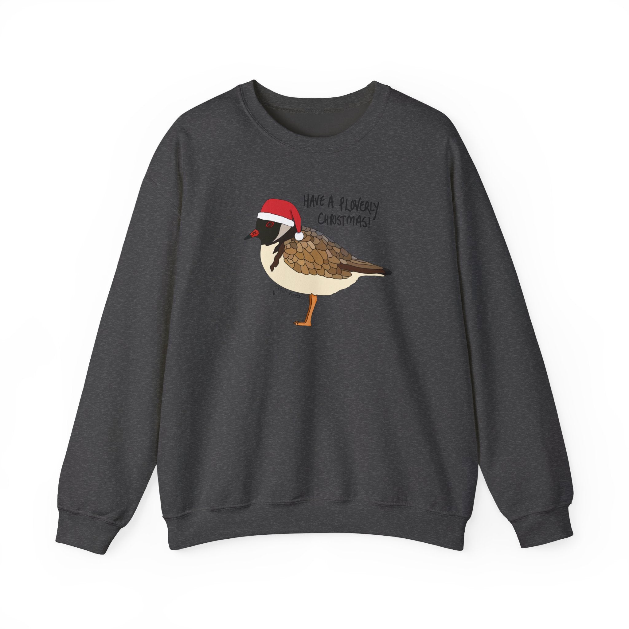 Christmas Hooded Plover Sweatshirt | Unisex Heavy Blend™ Crewneck