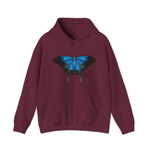 Ulysses Butterfly | Unisex Heavy Blend™ Hooded Sweatshirt Printify
