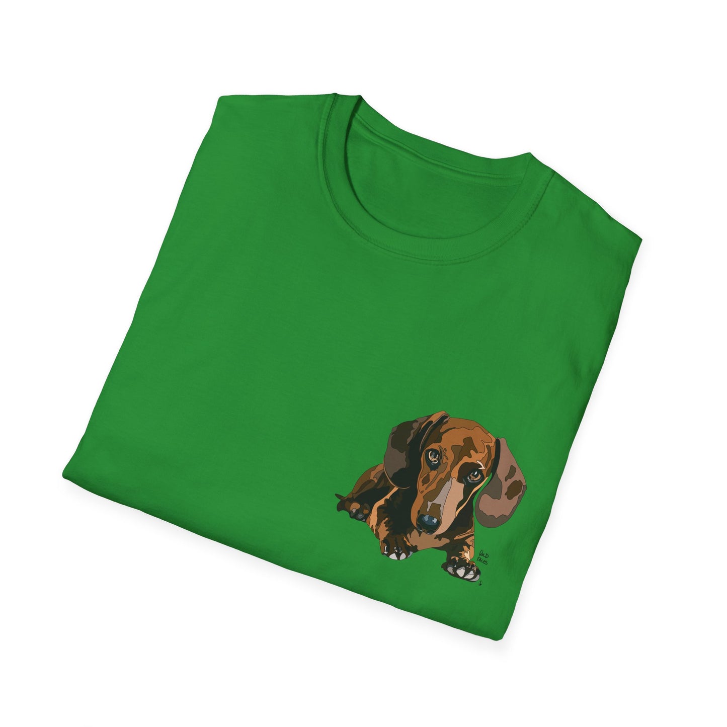 Dachshund (small body) - Unisex Softstyle T-Shirt