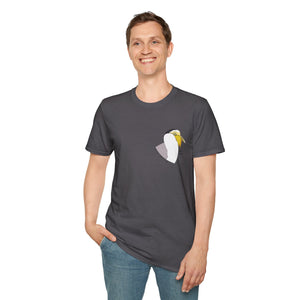 Masked Lapwing - Small design - Unisex Softstyle T-Shirt Printify