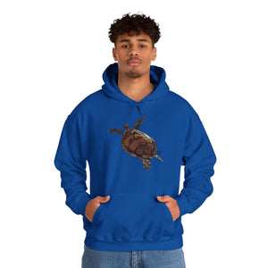 Green Turtle | Unisex Heavy Blend™ Hooded Sweatshirt Printify