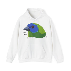 Blue-faced Parrotfinch | Unisex Heavy Blend™ Hooded Sweatshirt Printify